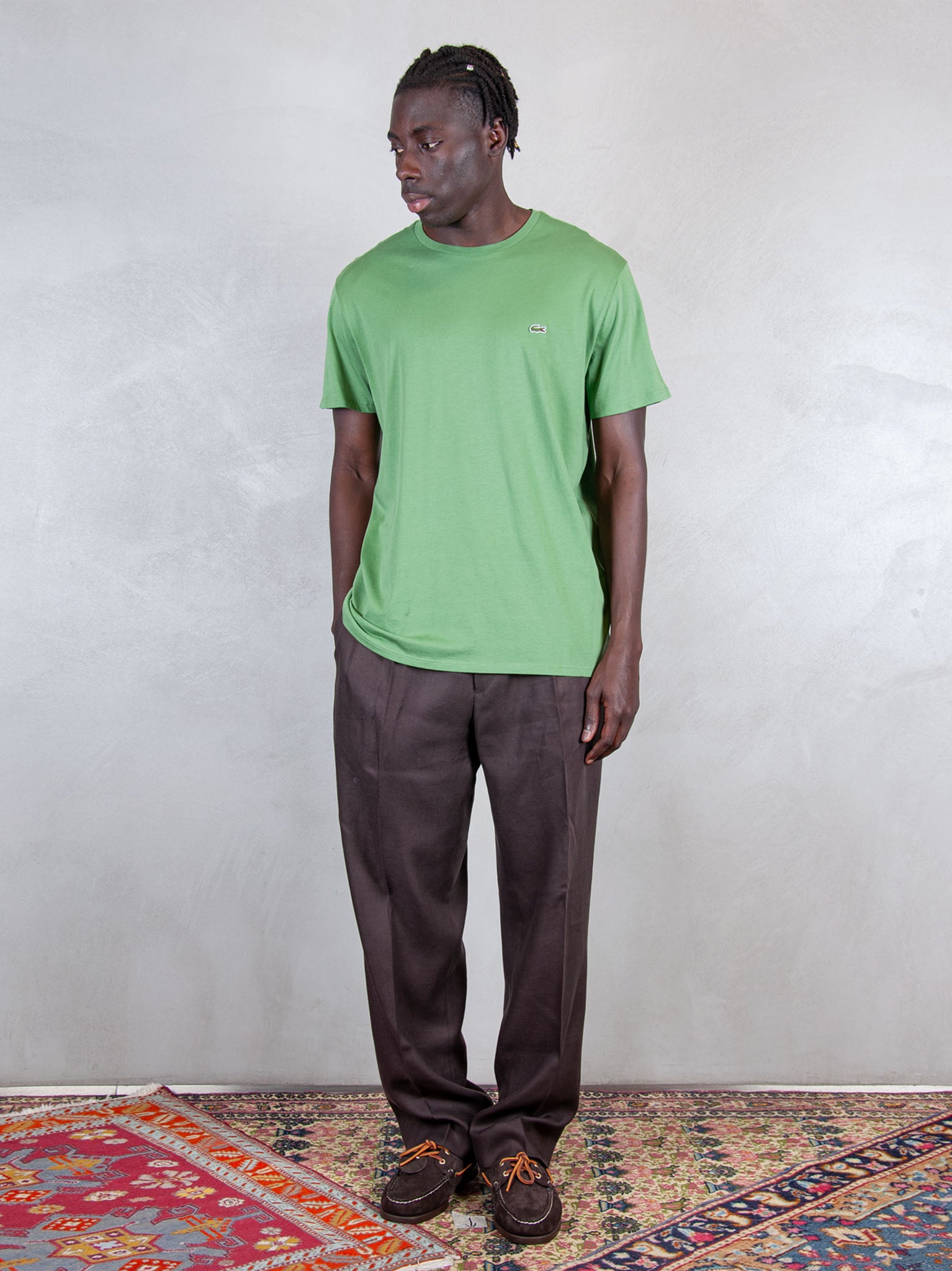 Lacoste T-shirt TH6709 02M Lacoste 