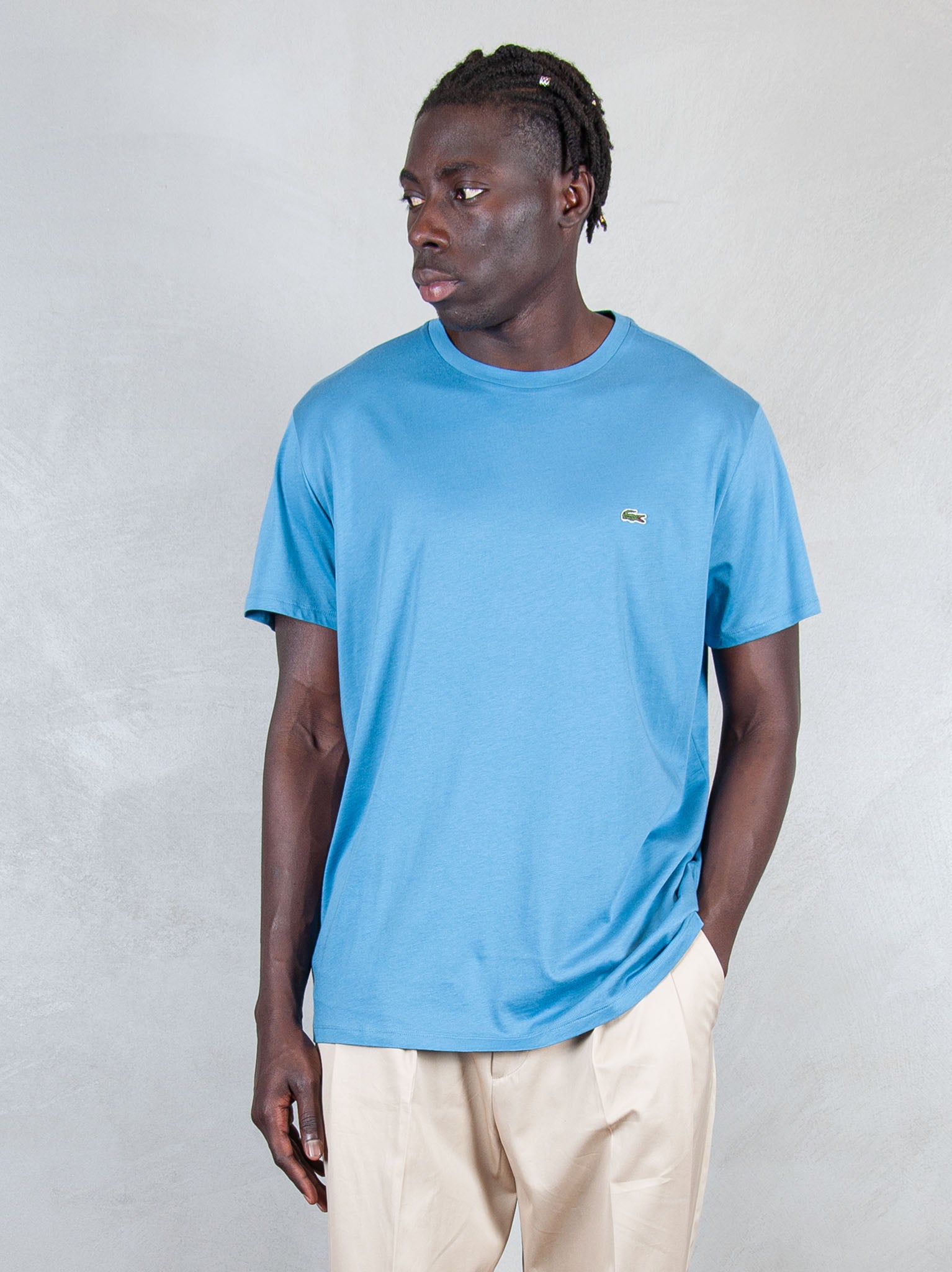 Lacoste T-shirt TH6709 JBK Lacoste 