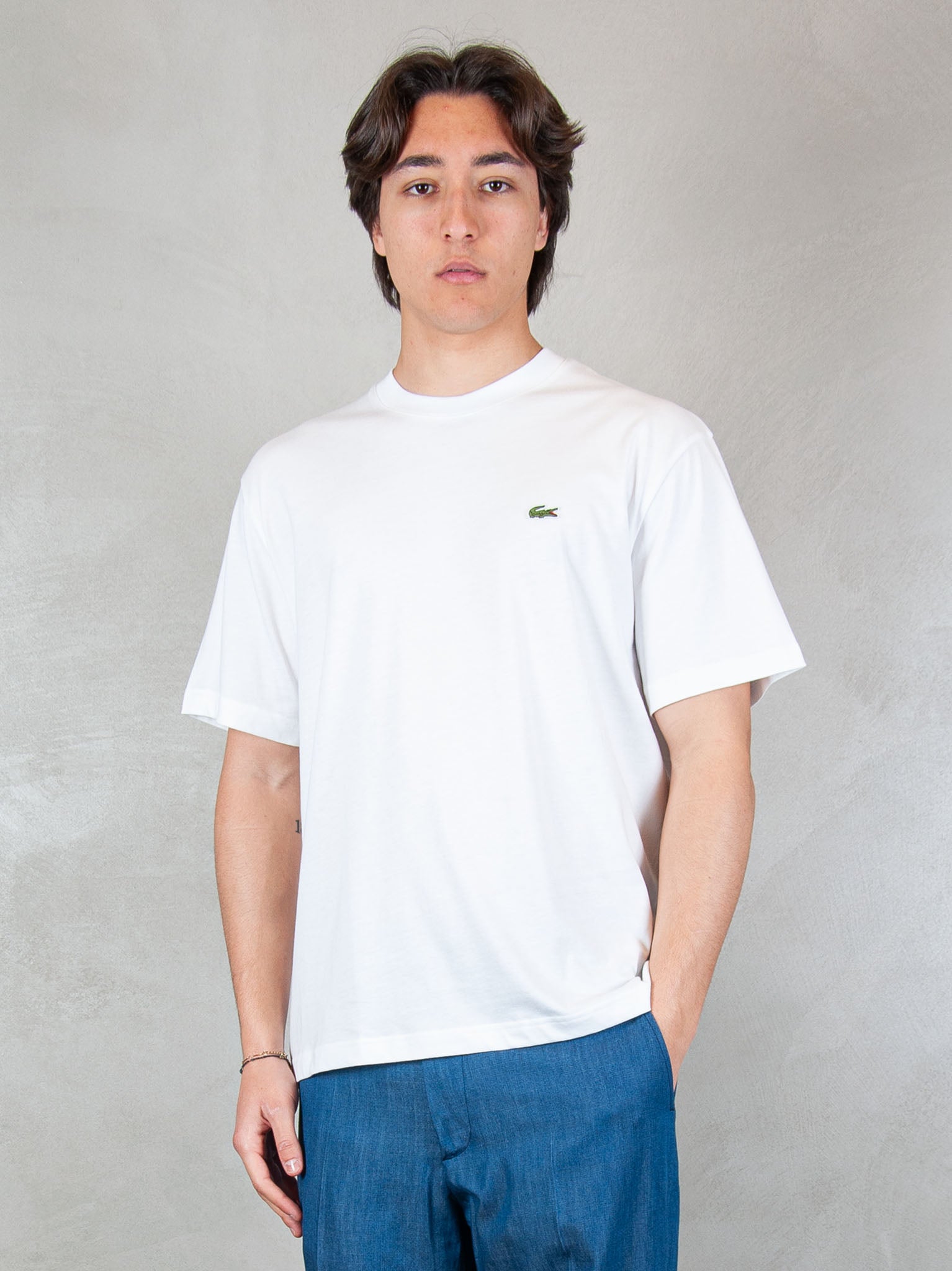 Lacoste T-shirt TH7318 001 Lacoste 