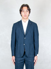 Markup Abito <BR/>Lino MK1960001 BLUE MarkUp 