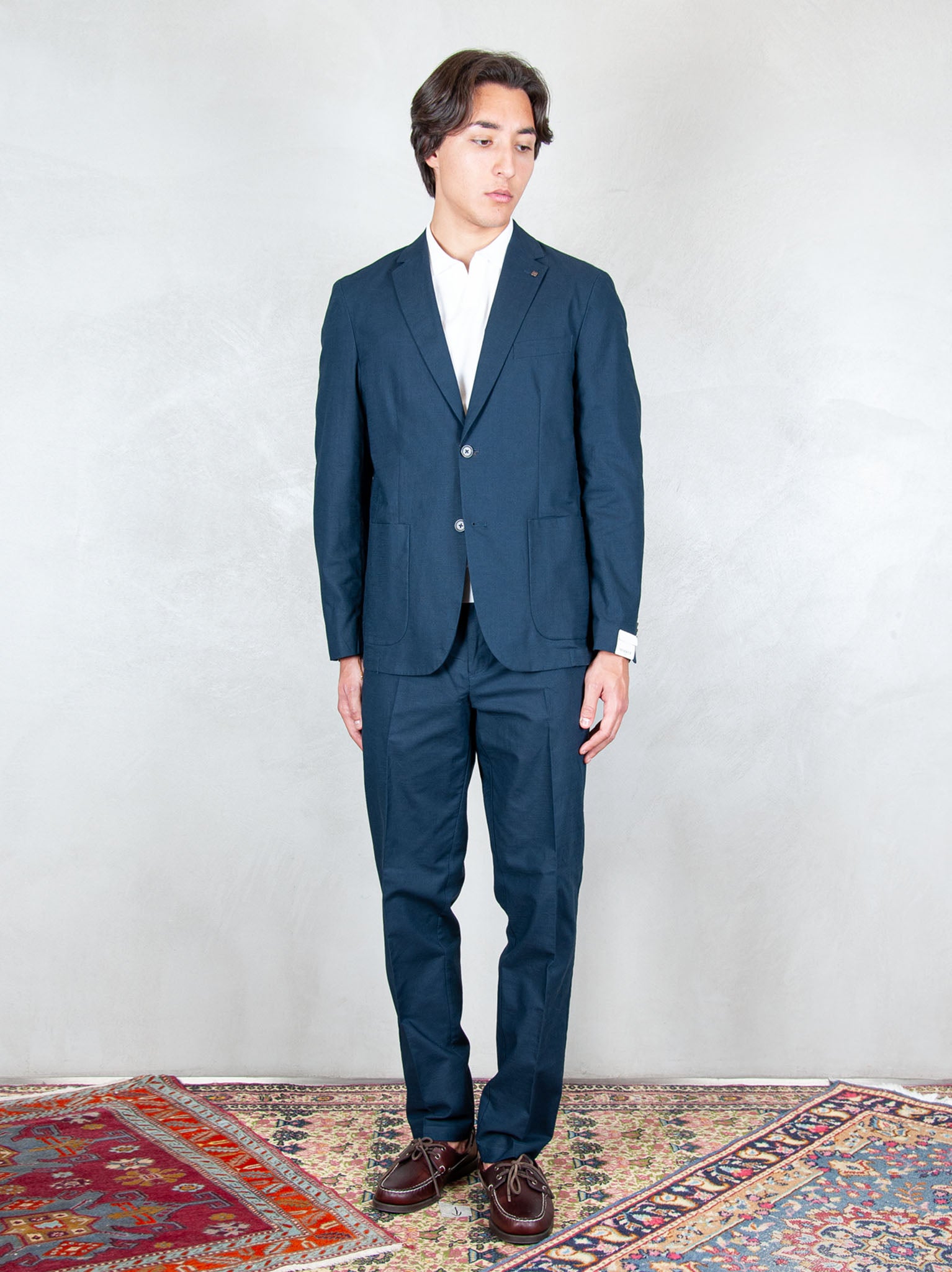 Markup Abito Lino MK1960001 BLUE MarkUp 