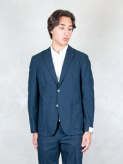 Markup Abito <BR/>Lino MK1960001 BLUE MarkUp 