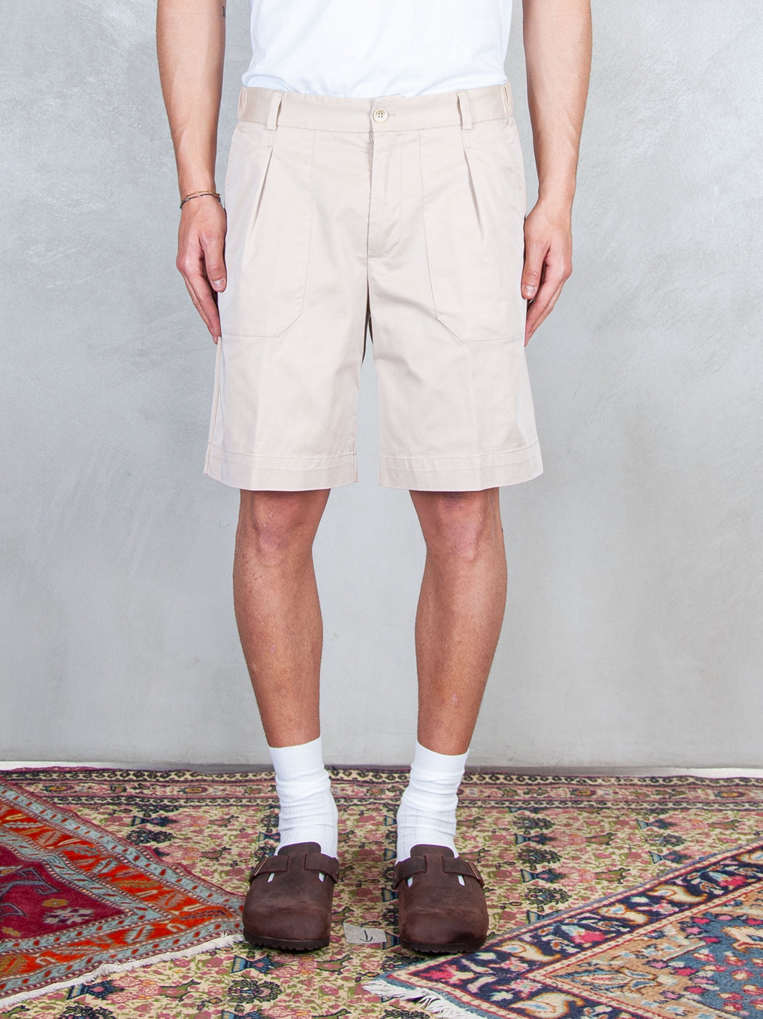 Seinse Bermuda Fatigue 1 pince PB1528 BEIGE Seinse 