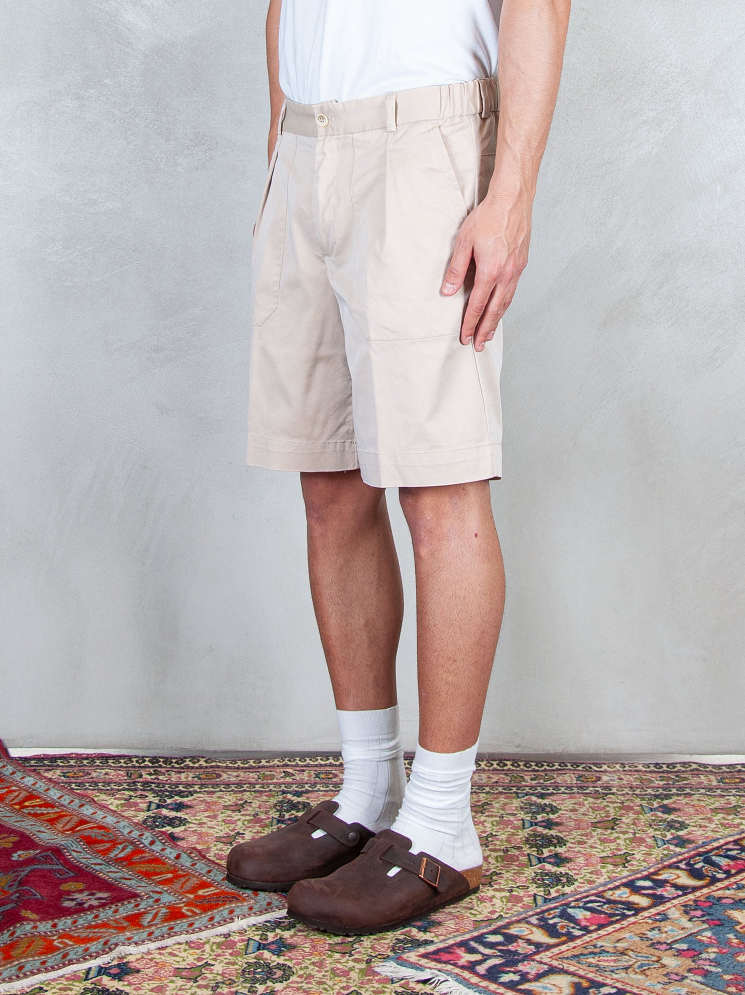 Seinse Bermuda Fatigue 1 pince PB1528 BEIGE Seinse 