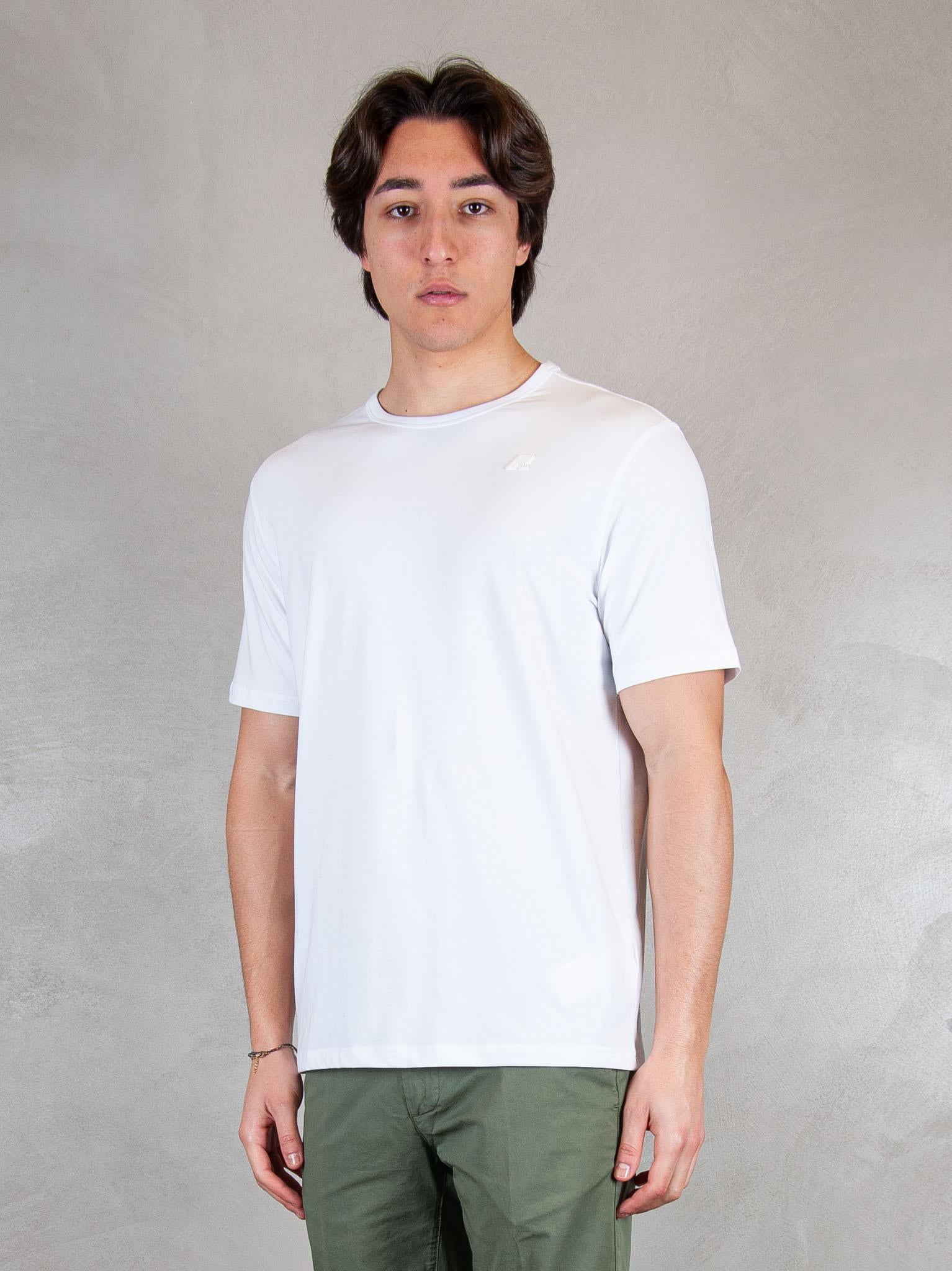 K-Way Tshirt Adame light stretch jersey K71349W 001 K-Way 