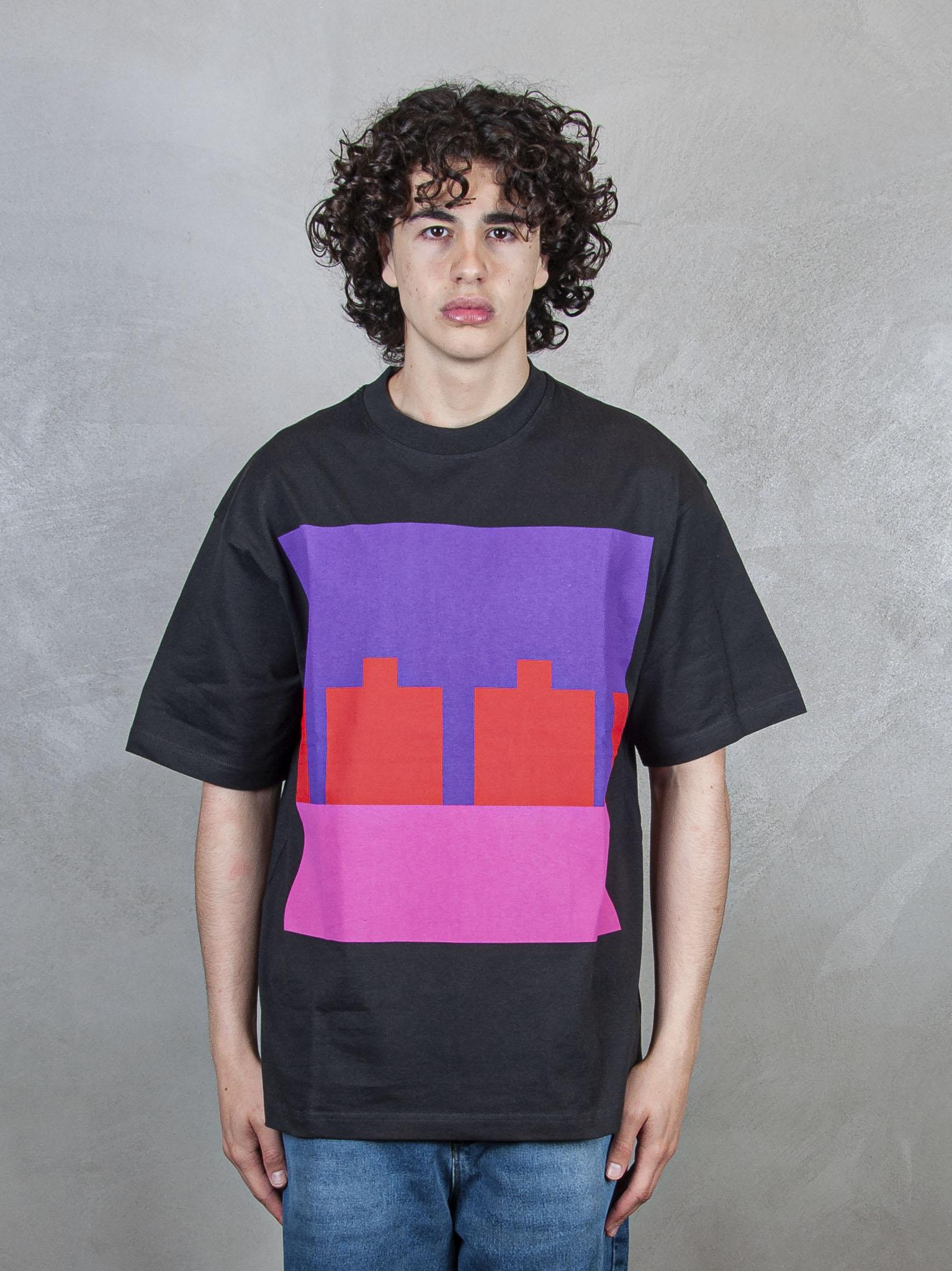 TTT T-Shirt Block Logo 12TS007 BLACK TTT 