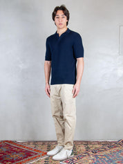 Luigi Gentile Maglia <BR/>Polo Capri Aran Crochet LG1367 90 Luigi Gentile 