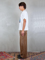 Parra T-shirt <BR/>No Books tee 54105 WHITE Parra 