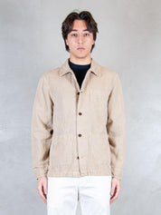 Chesapeak's Overshirt <BR/>Saint Malò SAINT MALO CTN/LIN-SAND Chesapeak's 