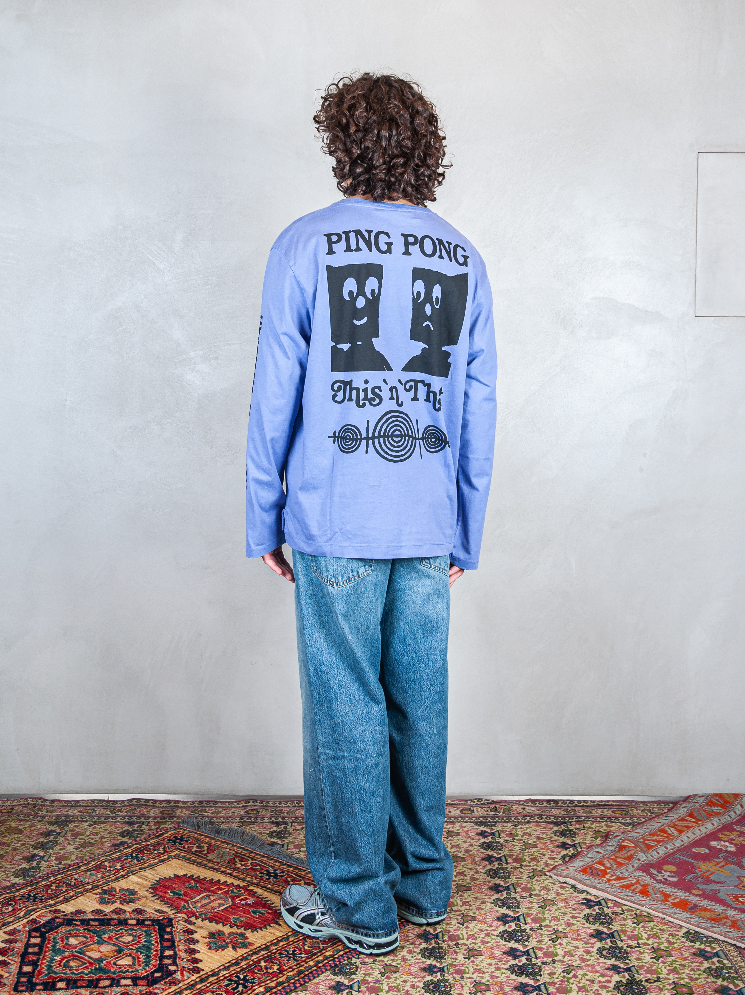 Public Possession t-shirt Ping Pong LS Tee PING PONG DUSTED PERU Public Possession 