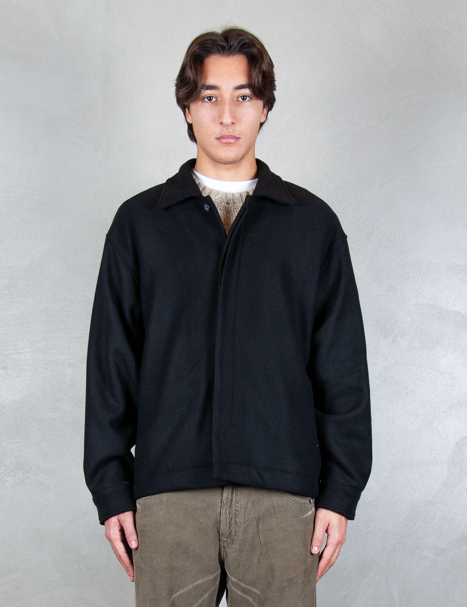 >Overshirt CA3433 NERO I'm Brain 