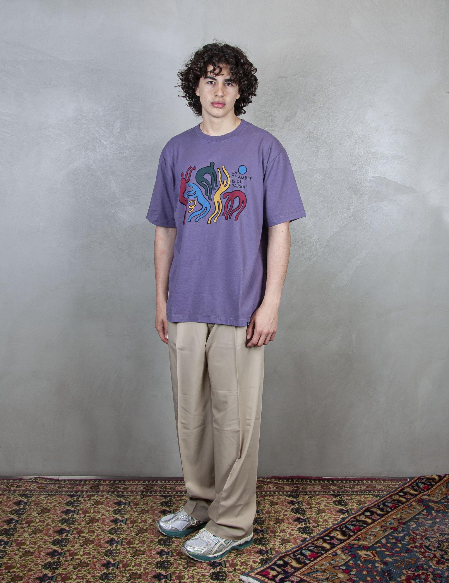 La Chambre Nuit T-Shirt 53105 PURPLE Parra 