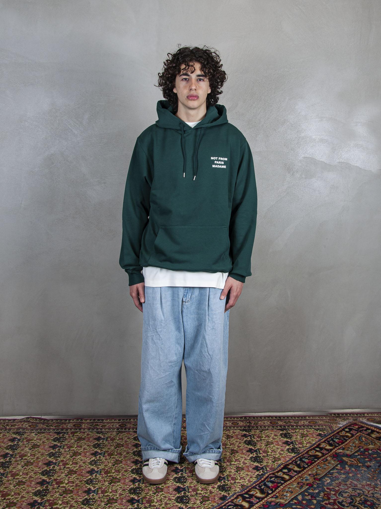 Le Hoodie Slogan HO162-CO127 DGN Drôle De Monsieur 