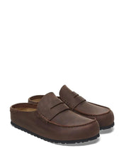Birkenstock <BR/>Naples Wrapped NAPLES OILED LEATHER OILED LTHR-HABANA Birkenstock 