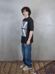 TTT T-Shirt <BR/>4 Boxes Cross tee TS011 BLACK TTT 