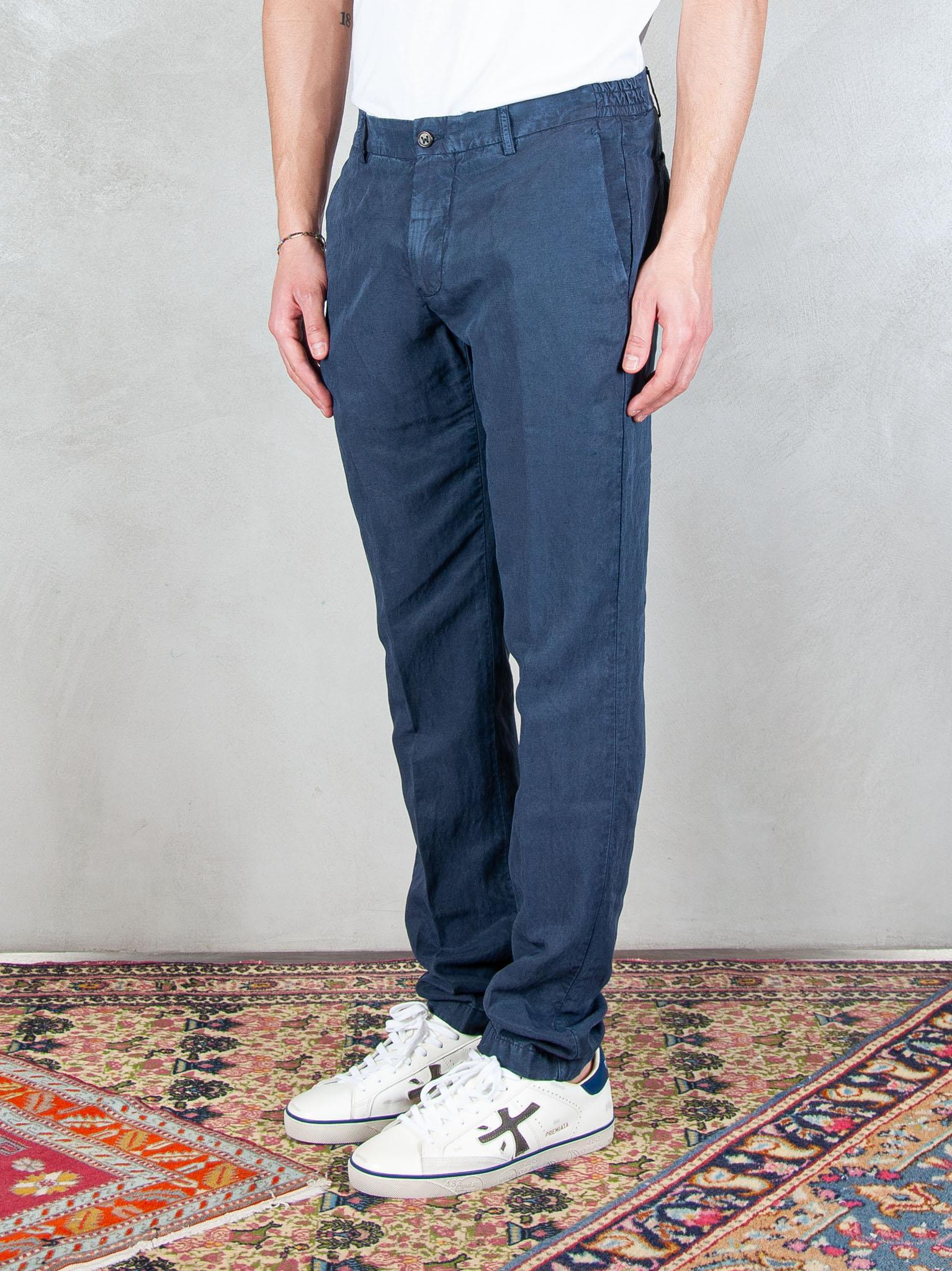 Berwich Pantaloni Morello MORELLOELAX O60760-INDIGO339 Berwich 