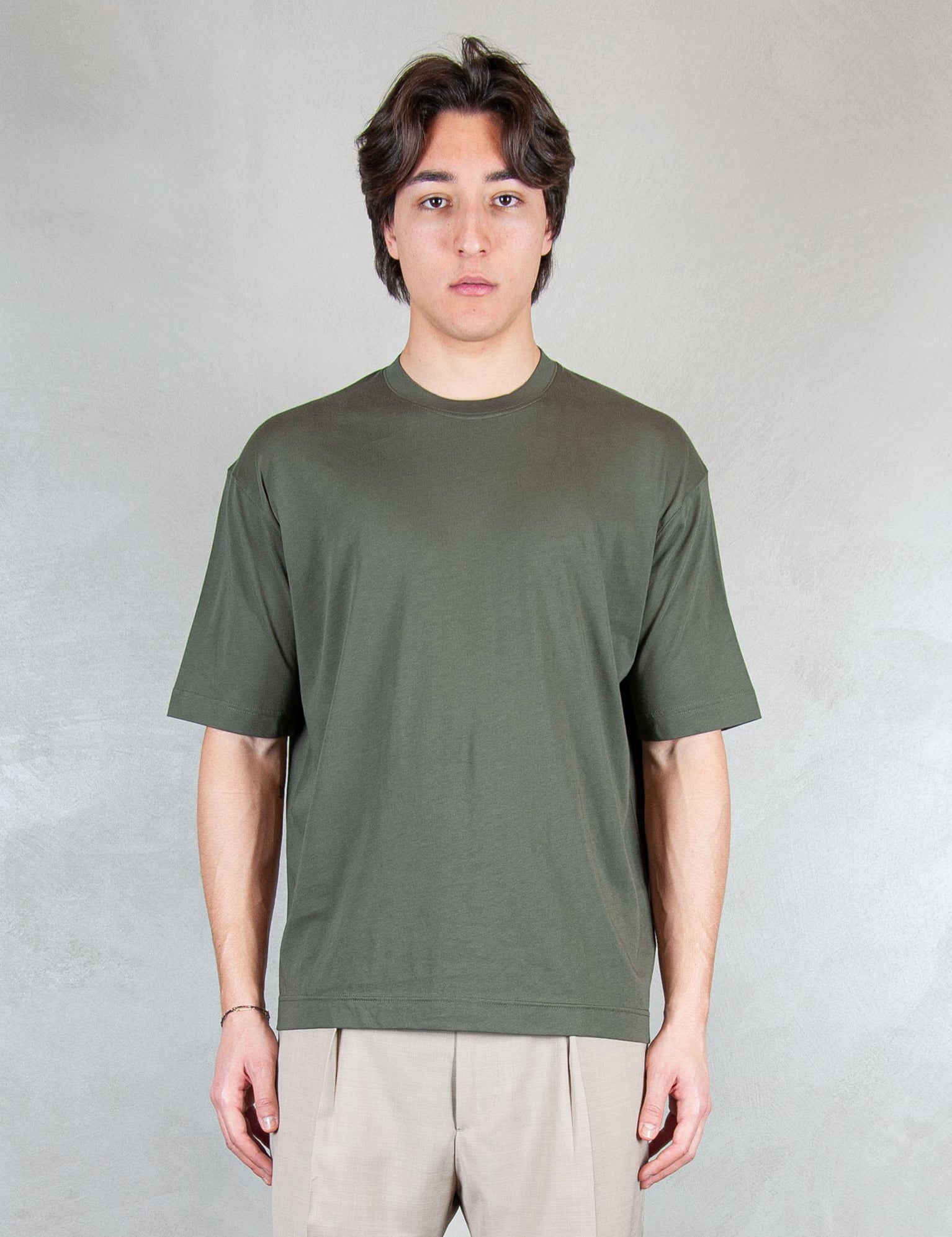 >Basic Cotone Pima DK17106 MILITARE Raphael - Dkt 