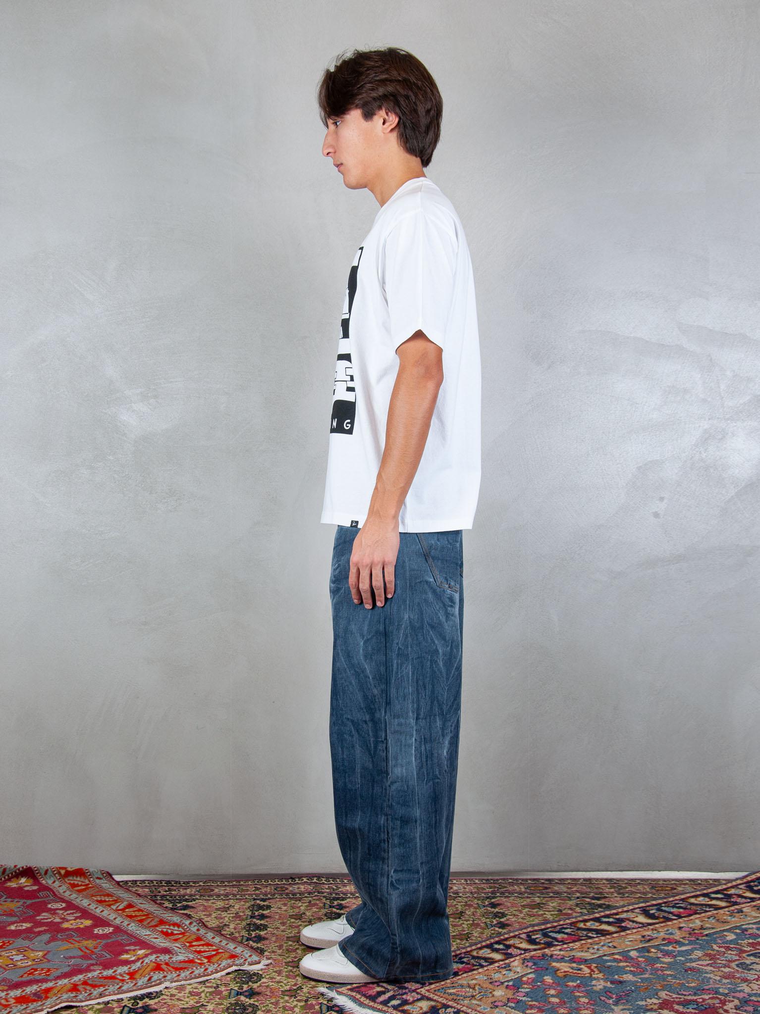 Parra T-shirt Our House tee 54200 WHITE Parra 