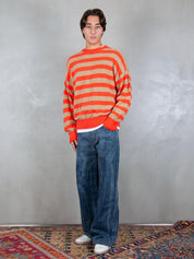 Striped Crewneck AB23 0803 Hi Five 
