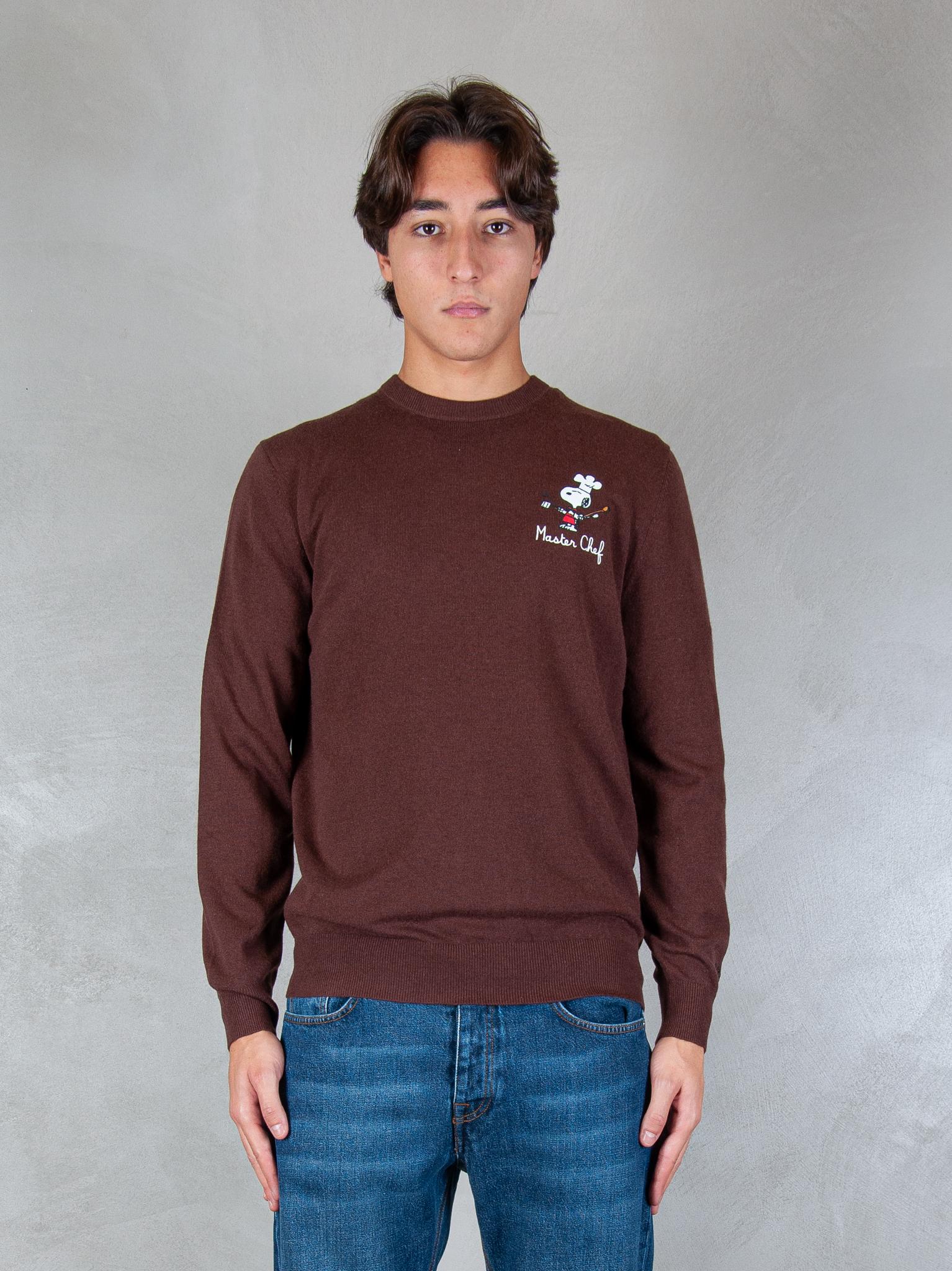 MC2 Saint Barth maglia Heron embroyed wool HER0024 03102I MC2 St Barth 