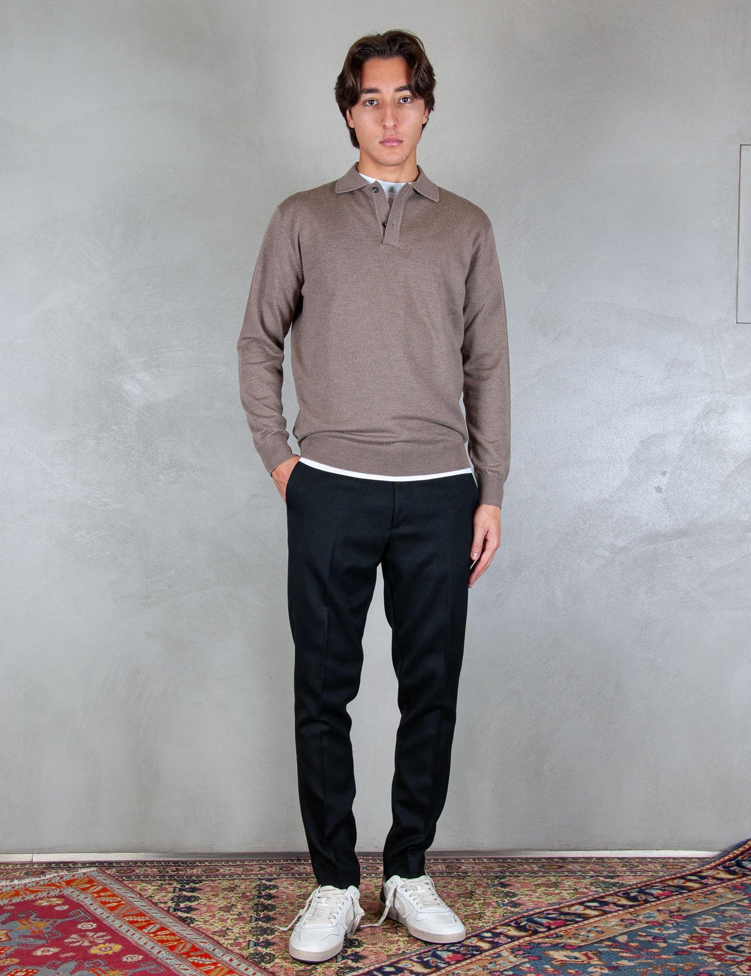 >Pantalone PA3492 NERO I'm Brain 