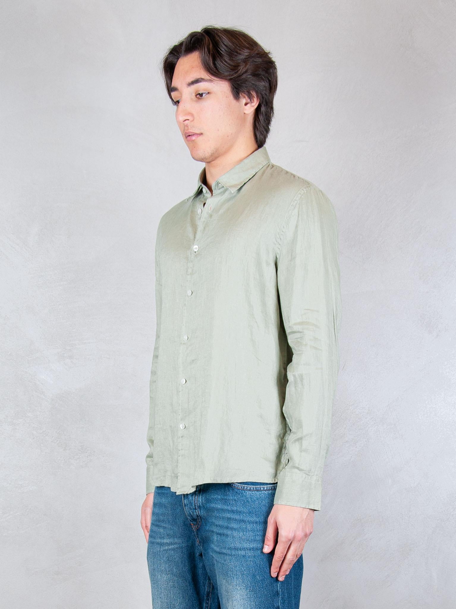 Seinse Camicia Lino CE1081 SALVIA Seinse 