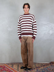 HI Five Maglia <BR/>Striped Crewneck AB23 1501 Hi Five 