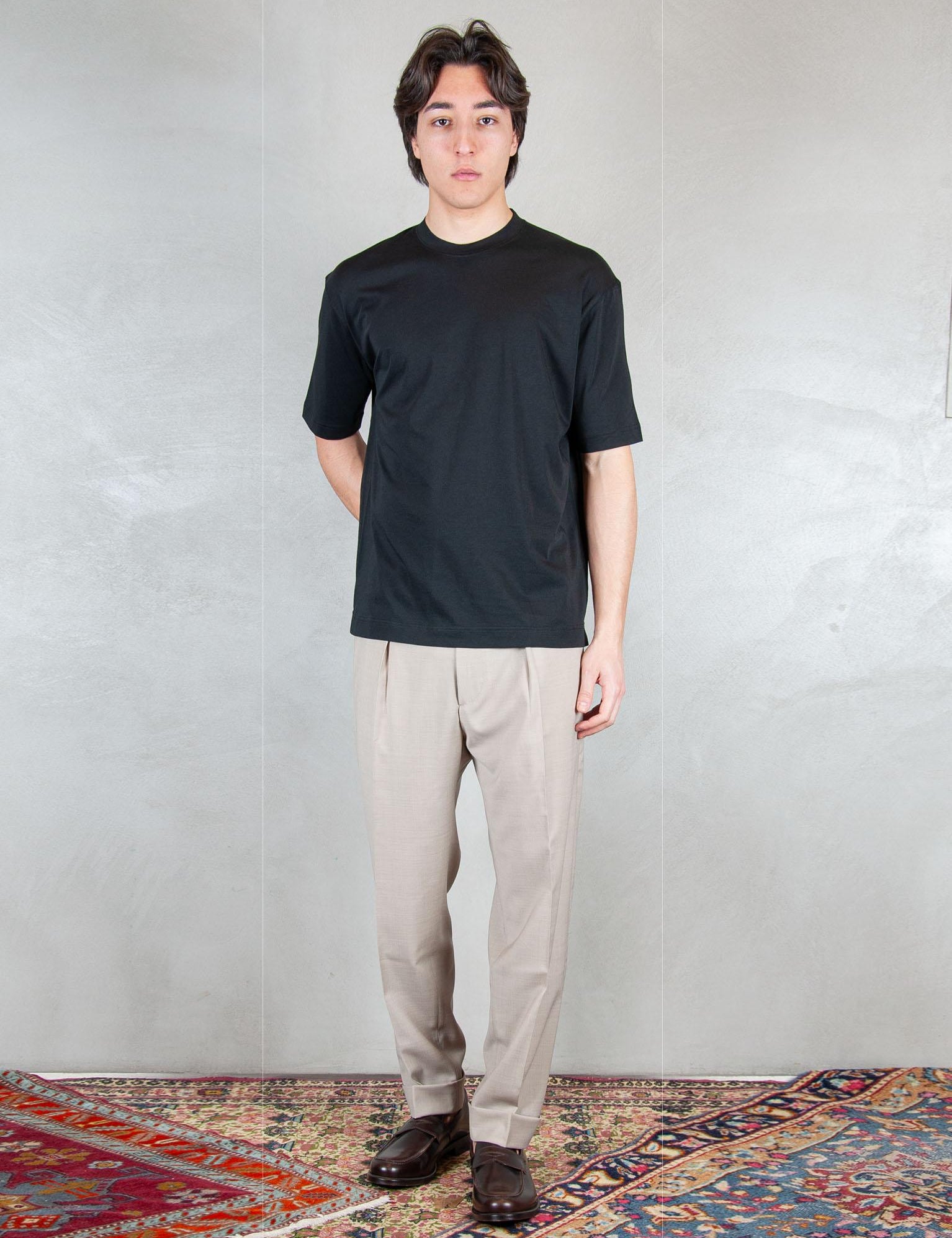 >Basic Cotone Pima DK17106 NERO Raphael - Dkt 