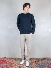 Markup Maglia <BR/>Girocollo MK10001 BLU MarkUp 