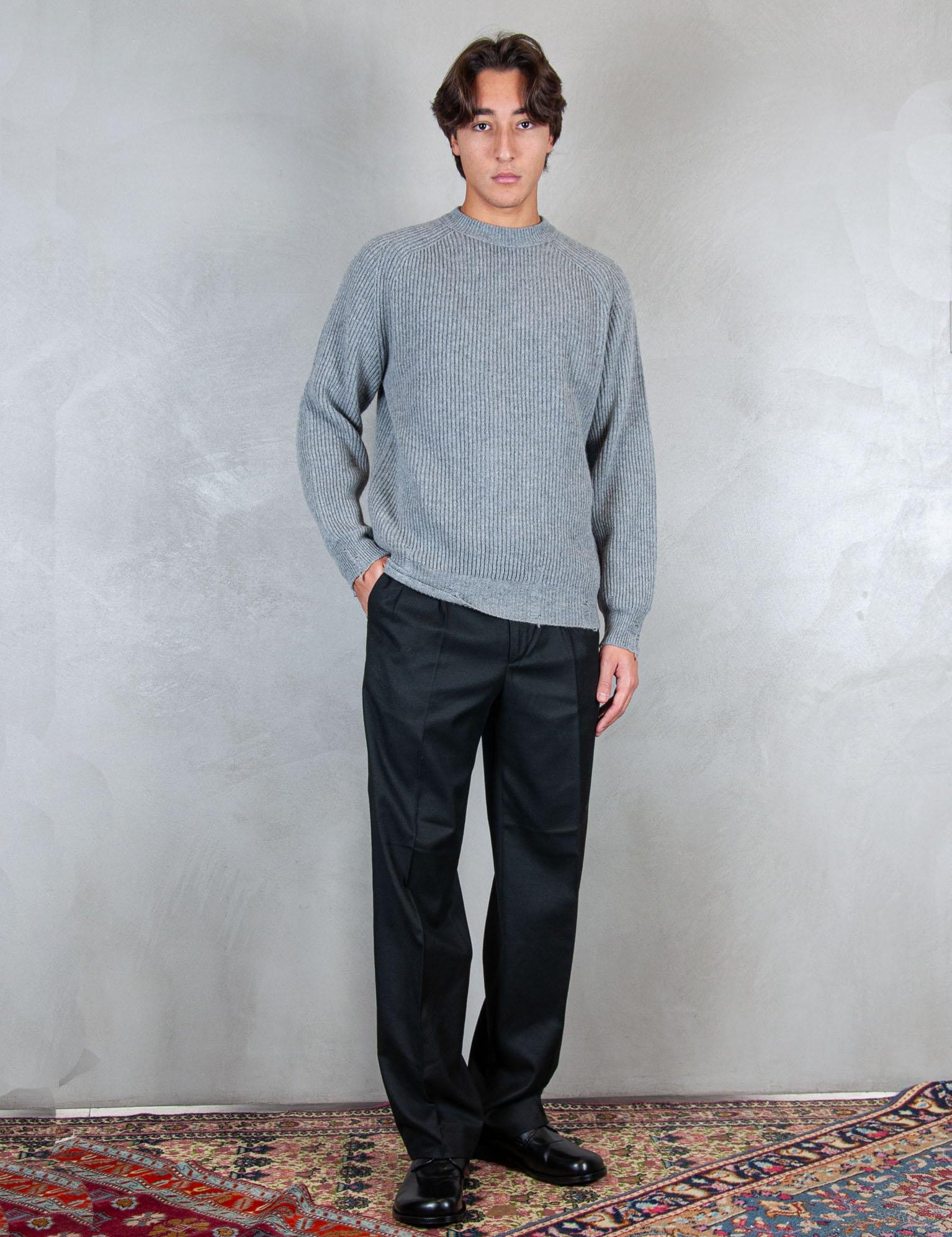 >Maglia girocollo costa inglese FU18 05 Atom Factory 