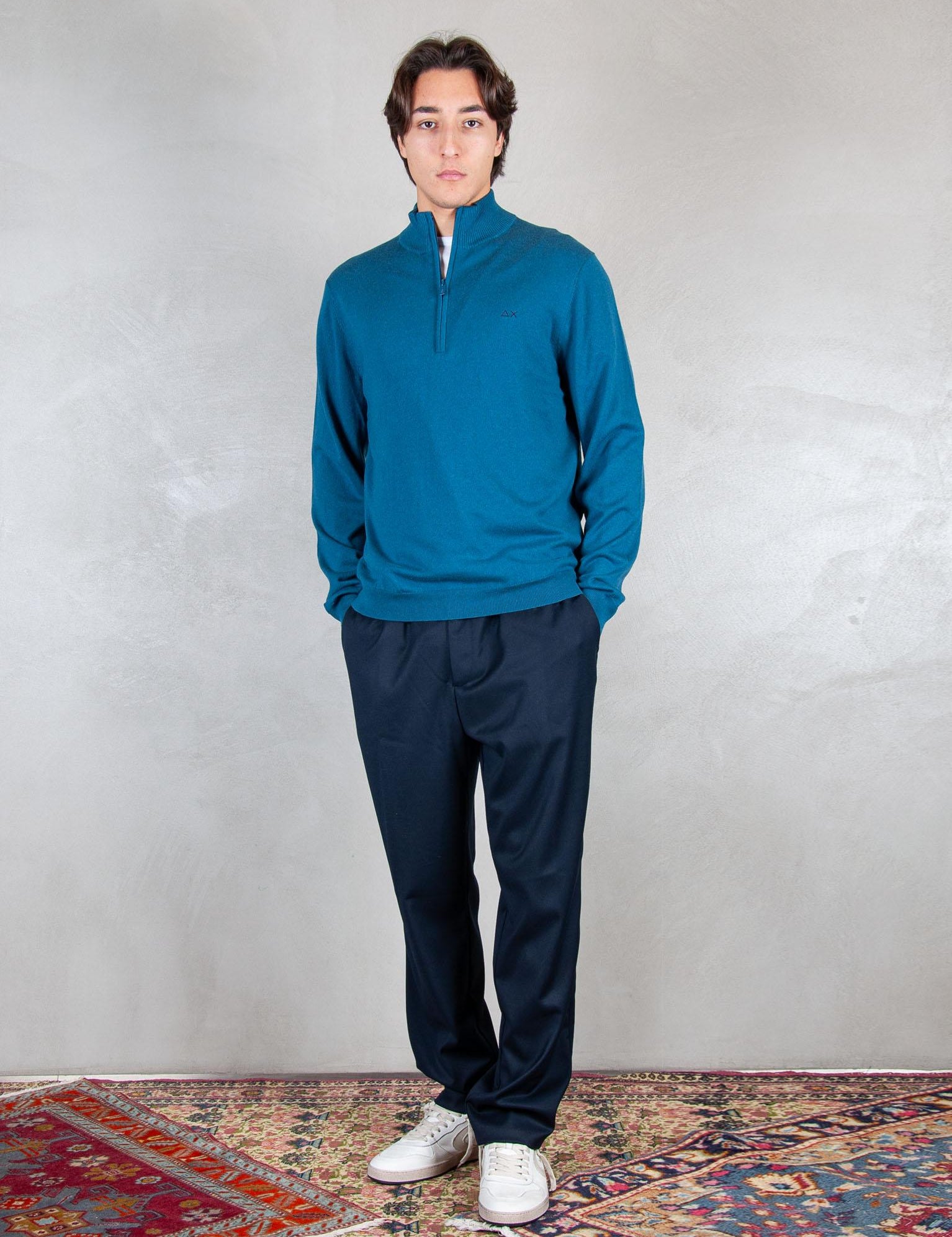 Sun68 Maglia Lupetto Zip K45107 80 Sun68 