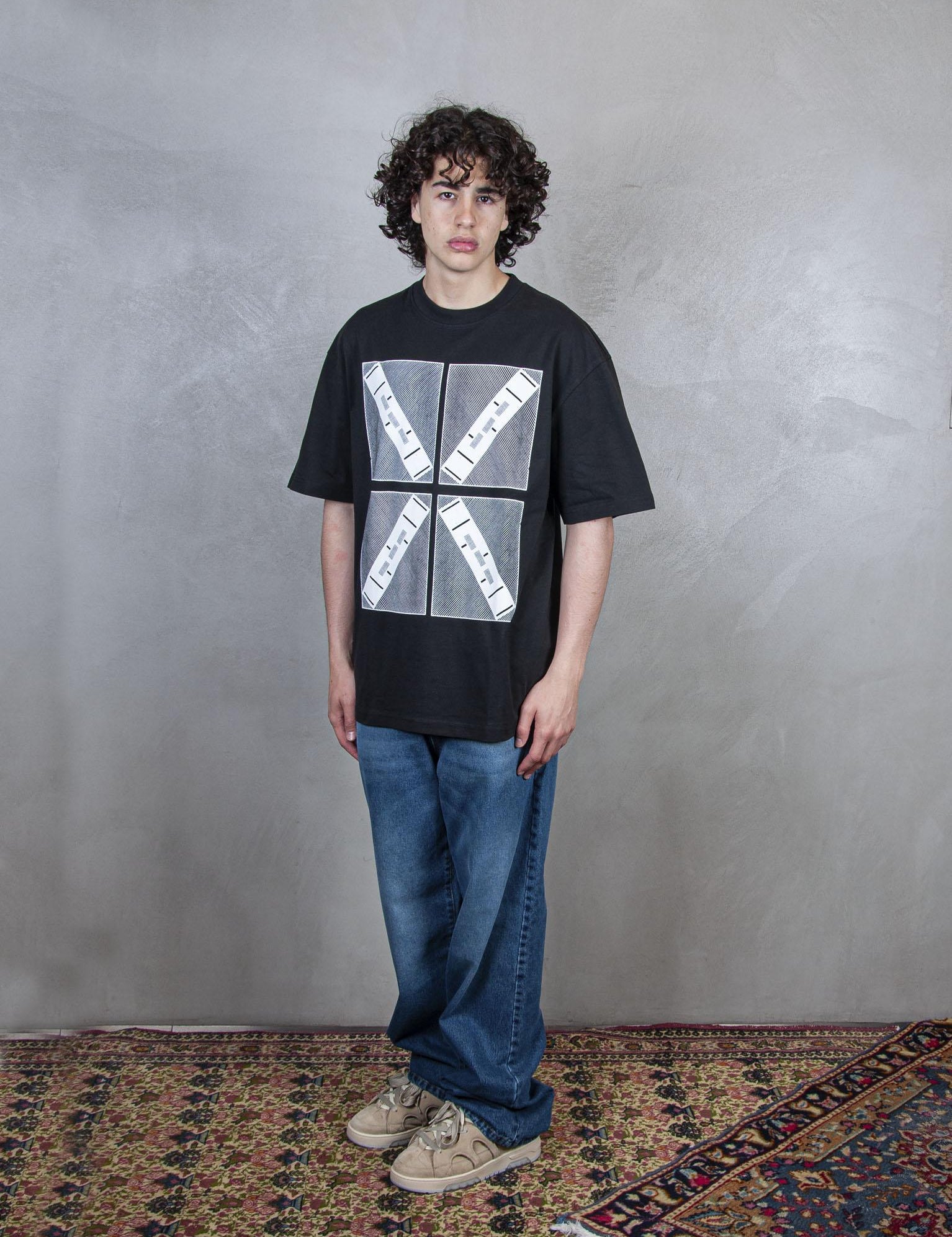 >4 Boxes Cross tee TS011 BLACK TTT 