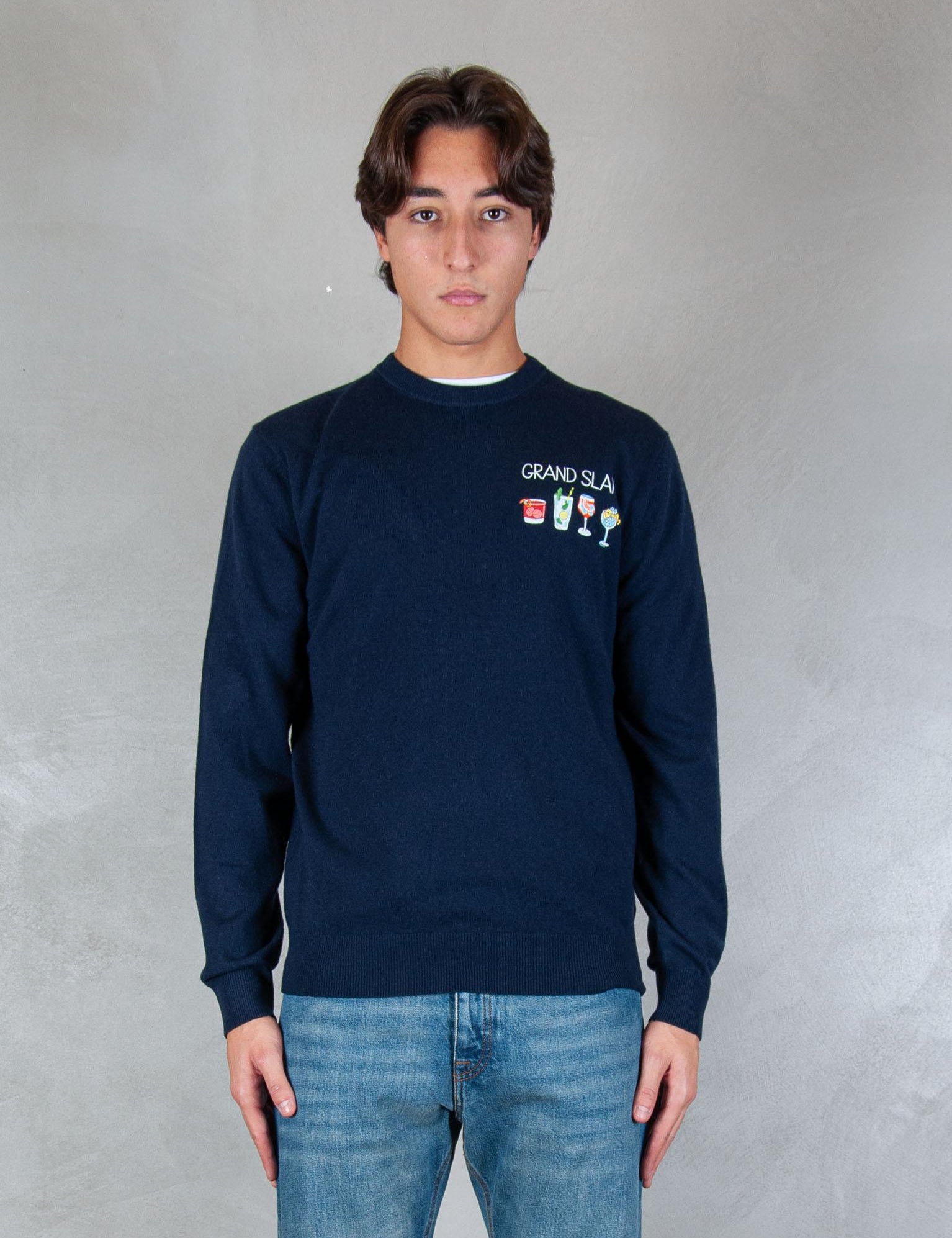 >Heron embroyed wool HER0024 03491I MC2 St Barth 