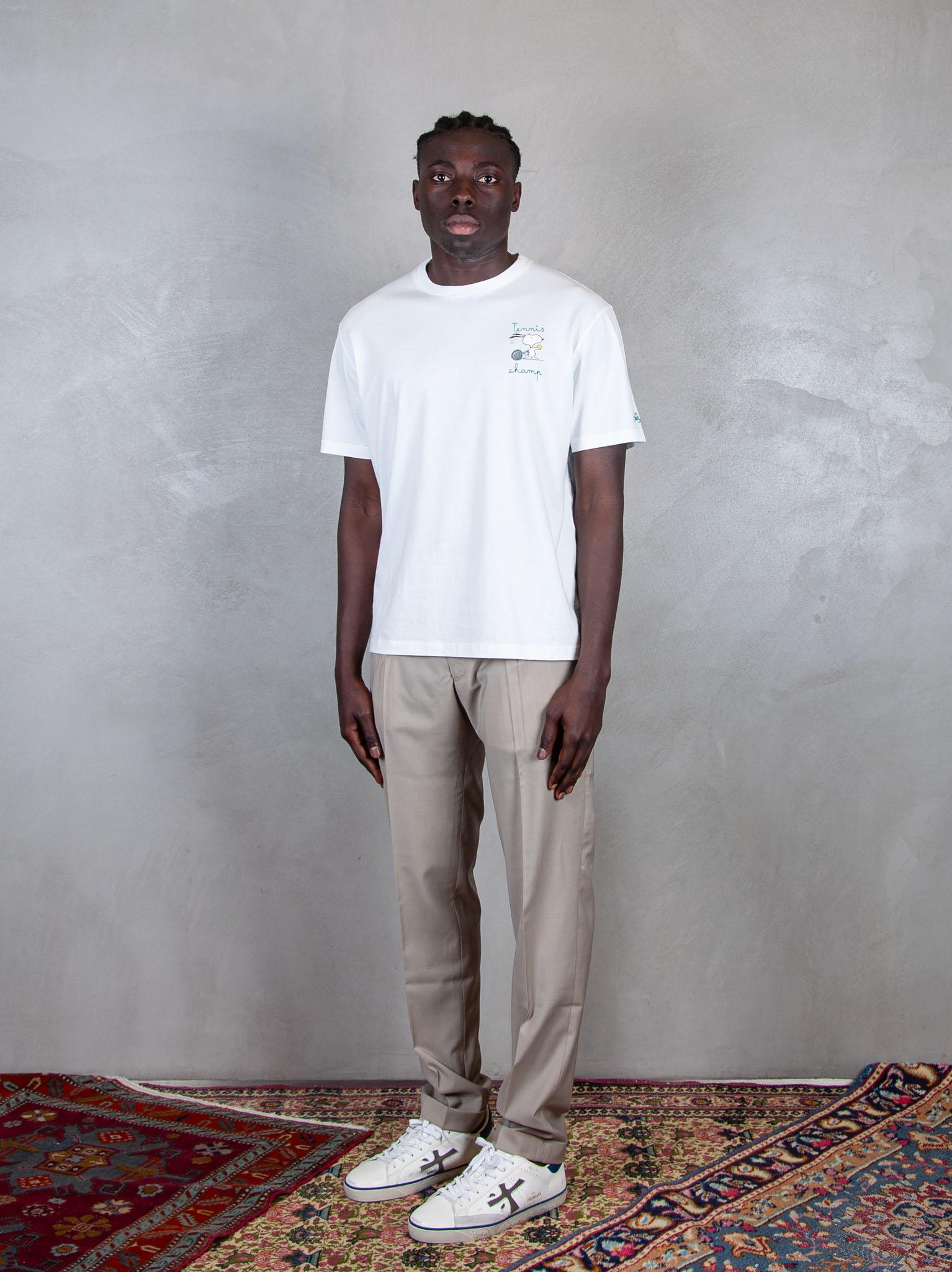 tshirt man TSHM001 02565H MC2 St Barth 
