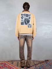 Acupuncture Giubbotto <BR/>Punker Jacket PUNKER JACKET KHAKI Acupuncture 