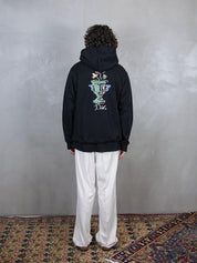 Drôle De Monsieur Felpa <BR/>Le Hoodie Vase HO174-CO127 BL Drôle De Monsieur 