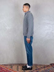 Luigi Gentile Maglia <BR/>Giubbotto Zip Nido d'Ape LG1207 04 Luigi Gentile 