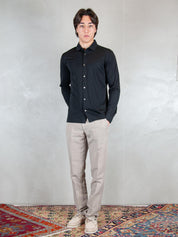 Raphael1966 Polo <BR/>Camicia Cotone Pima DK17109 NERO Raphael - Dkt 