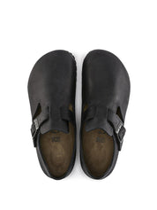 Birkenstock <BR/>London LONDON OILED LTHR-BLACK Birkenstock 