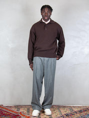 Hi Five Maglia <BR/>Hongdae Polo HONGDAE POLO MARRONE Hi Five 