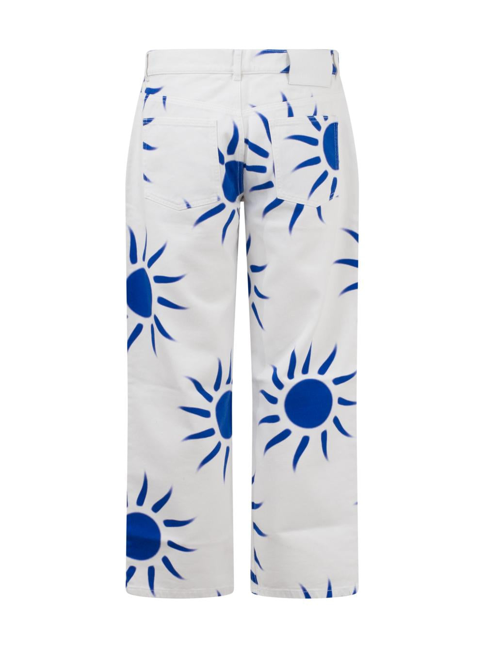 Unisex Denim Pants Woven 03P006 WHITE Liberal Youth Ministry 