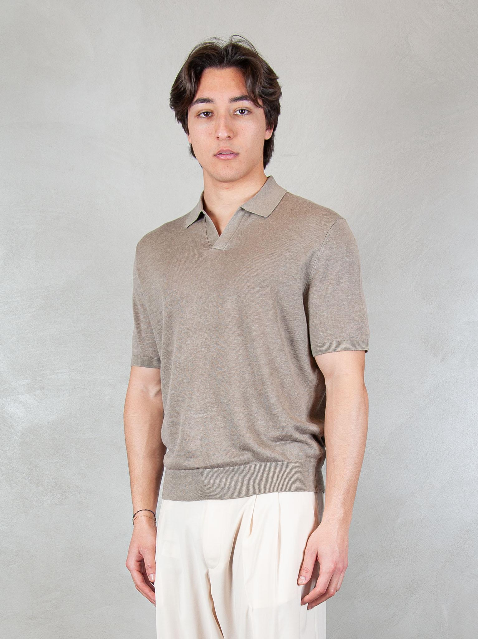 Diana Studio Polo Capri Lino SIN56 455 Diana Studio 