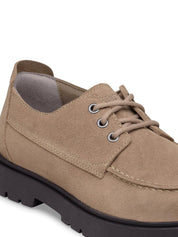 Birkenstock <BR/>Highwood Moc HIGHWOOD MOC SUEDE LTHR-GRAY TAUPE Birkenstock 