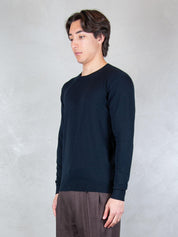 Seinse Maglia <BR/>Girocollo ME3184 BLUE NAVY Seinse 