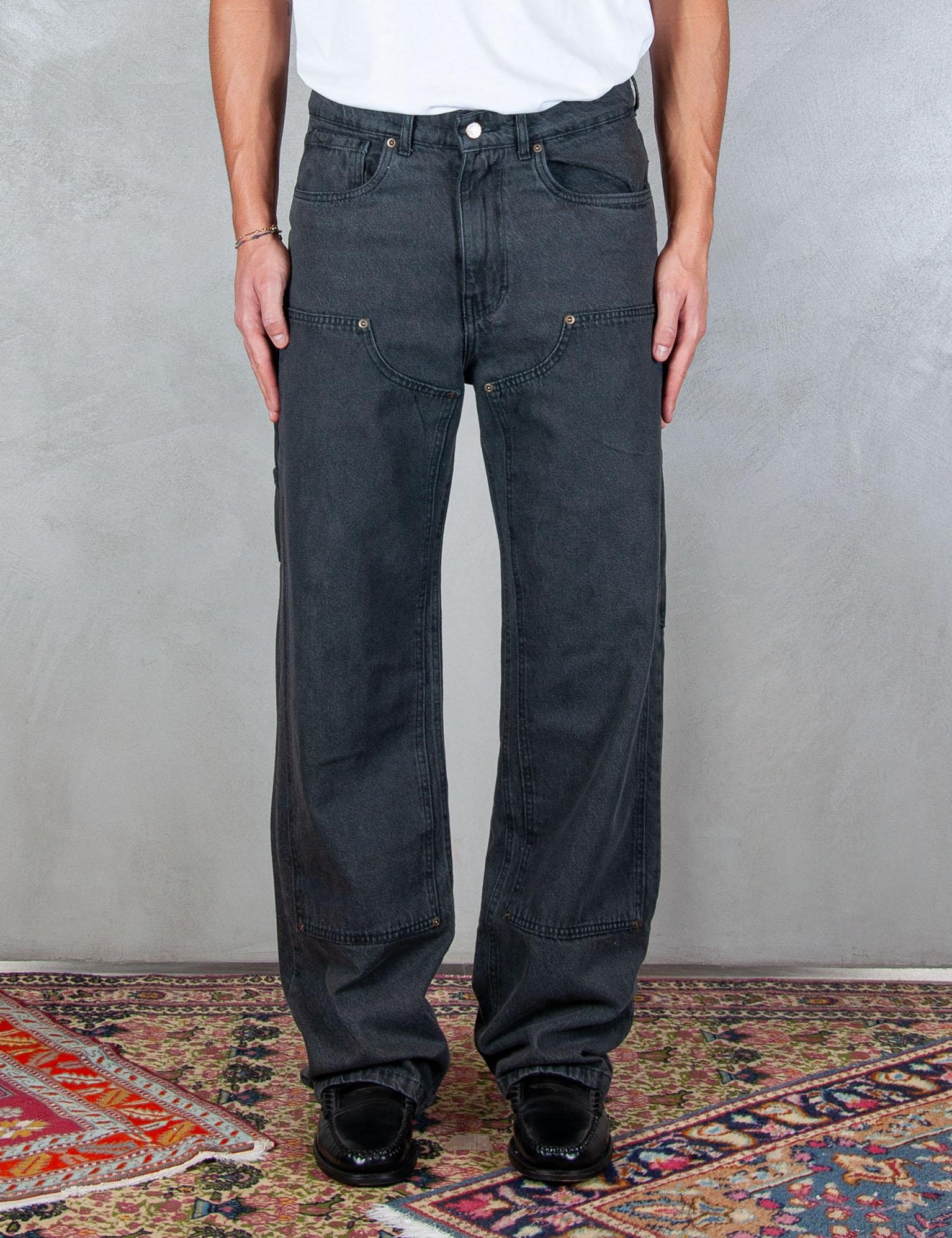 Work Double Knee WORK BLACK Hi Five 