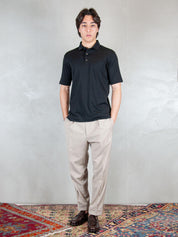 Raphael1966 Polo <BR/>SS Cotone Pima DK17102 NERO Raphael - Dkt 