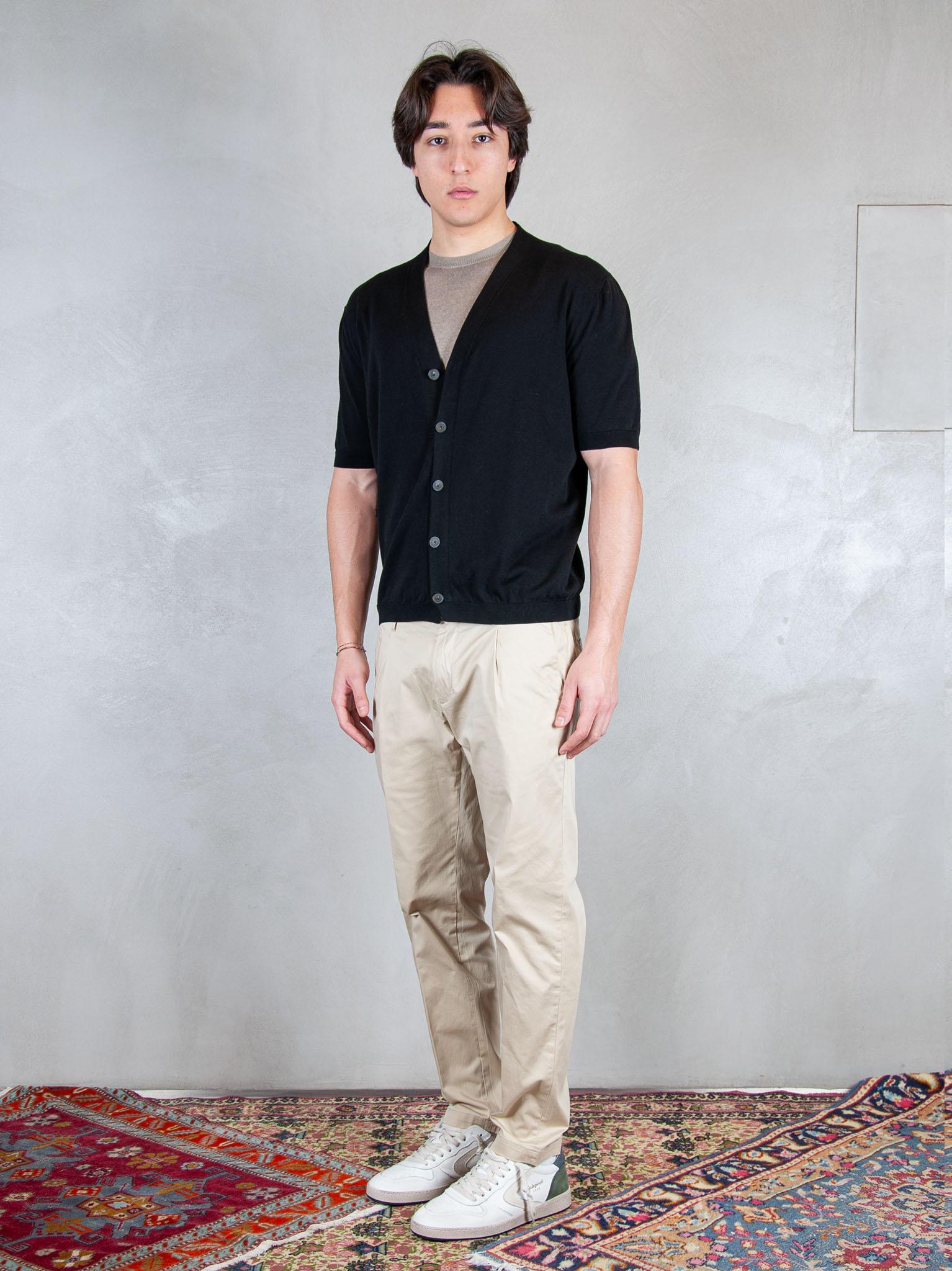 Luigi Gentile Maglia Cardigan Mezza Manica LG1333 08 Luigi Gentile 
