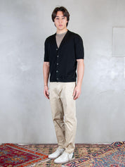Luigi Gentile Maglia <BR/>Cardigan Mezza Manica LG1333 08 Luigi Gentile 