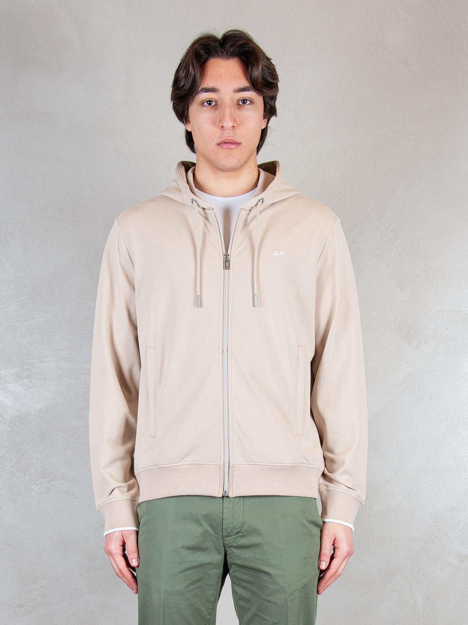 Sun68 Felpa Giubbotto Zip Piquet F36110 98 Sun68 