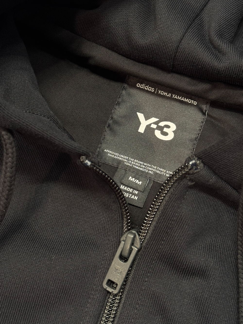 FL Zip Hoodie IW0073 BLACK Y3 